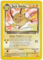 Dark Raichu 7/110 Non-Holo Promo - Theme Deck Exclusive